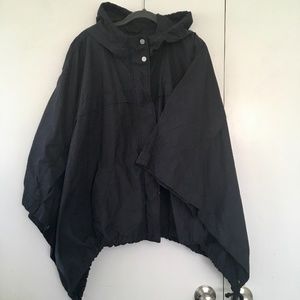 Gap Rain Poncho, Navy Blue, size M/L